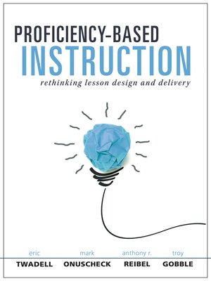 cover image of Proficiency-Based Instruction